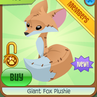 fox plushie