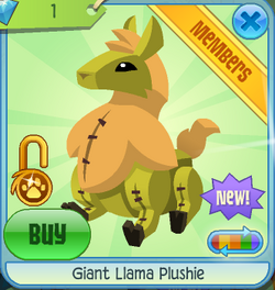 Llama plushie aj sales