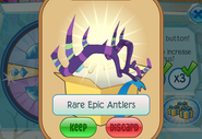 Member-Spin-Gift Rare-Epic-Antlers