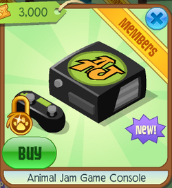 Aj Classic Game Console Animal Jam Classic Wiki Fandom