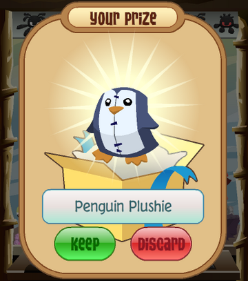 Animal jam penguin plushie deals