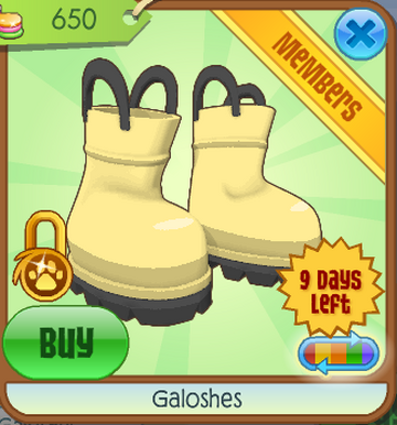 galoshes