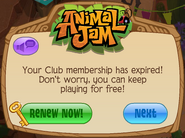 Membership Expired