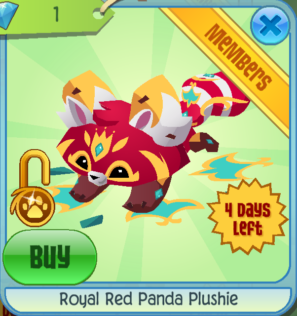 Red panda hot sale plushie aj