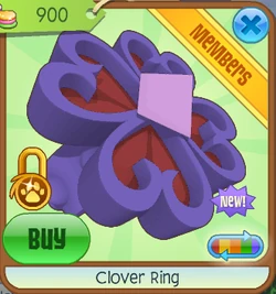 Clover Ring | Animal Jam Classic Wiki | Fandom