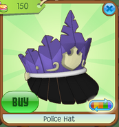 Shop Police-Hat Purple