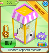 Theater-Shop Theater-Popcorn-Machine Pink