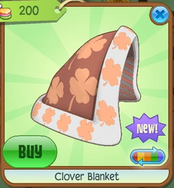 Clover Blanket | Animal Jam Classic Wiki | Fandom