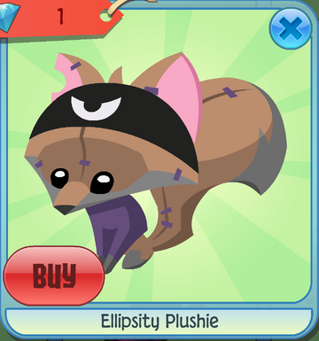 Arctic fox plushie aj top