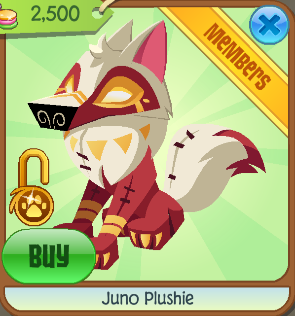 Juno Plushie, Animal Jam Classic Wiki