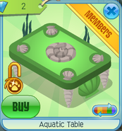 Ocean-Diamond-Shop Aquatic-Table green