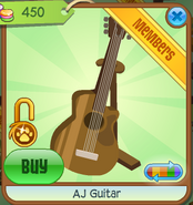 AJ Guitar brown