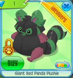 Red panda plushie aj new arrivals