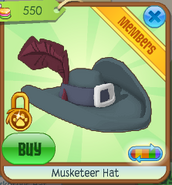 Musketeer hat7