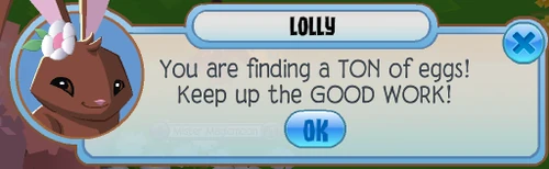 The response after collecting the second batch of eggs