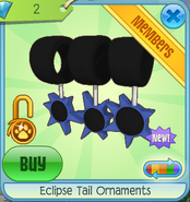 DS Eclipse-Tail-Ornaments blue