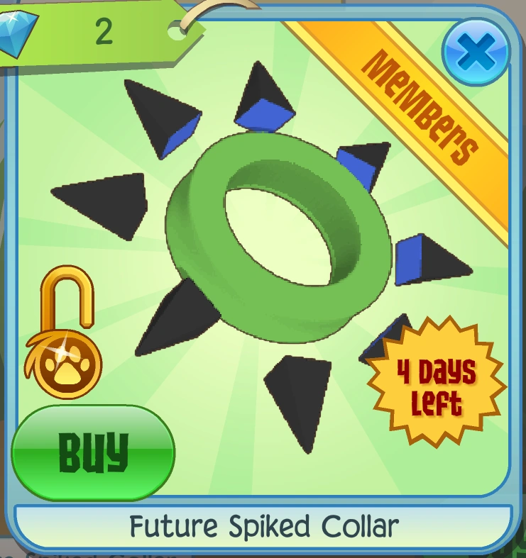 Future Spiked Collar Animal Jam Classic Wiki Fandom