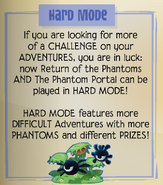 The announcement for the Hard difficulty mode in Jamaa Journal Volume 95.