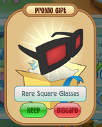 Member-Spin Rare-Square-Glasses
