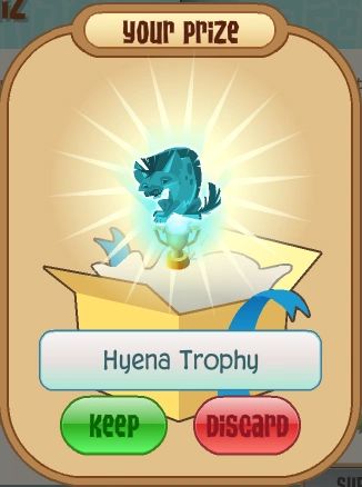 Hyena Trophy | Animal Jam Classic Wiki | Fandom
