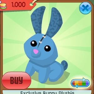 bunny plushie aj