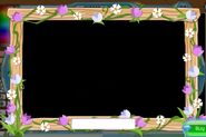 Masterpiece spring flower frame