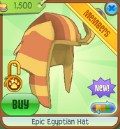 Epic Egyptian Hat orange