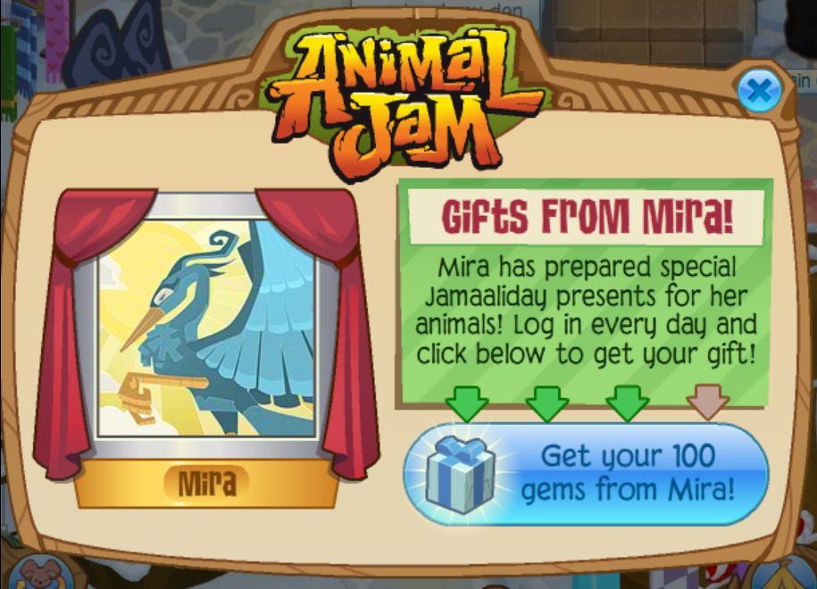 Gifts From Mira Animal Jam Classic Wiki Fandom