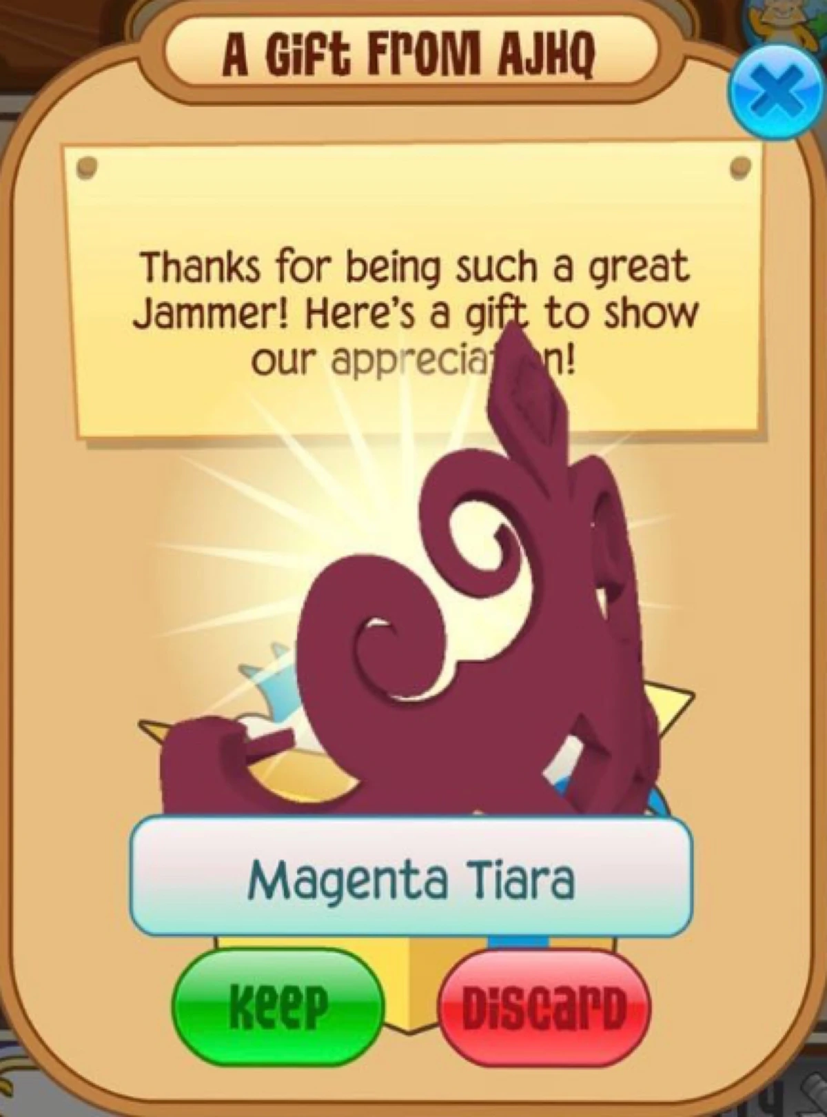 Magenta Tiara Animal Jam Classic Wiki Fandom