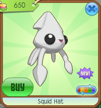 Squid Hat Animal Jam Wiki Fandom - squid hat roblox