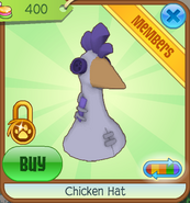 Chicken hat 7