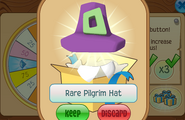 Daily-Spin-Gift Rare-Pilgrim-Hat
