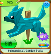 Felinegalaxy's garden stake 4