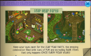Leap year party 2016 animal jam