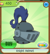 Shop Knight-Helmet Blue