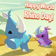 World Rhino Day on The Daily Explorer.