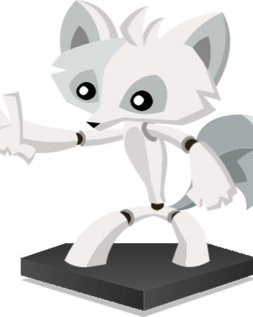 animal jam arctic fox toy