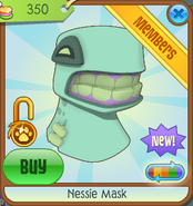 Bahari-Bargains Nessie-Mask Green