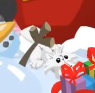 Unreleased White Wolf Plushie in Gingerbread AJHQ's Epic Den