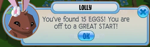 The response after collecting the first batch of eggs