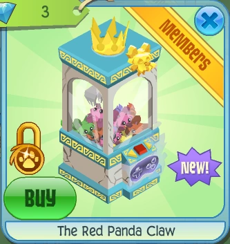 animal jam red panda plushie