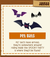 The Pet Bats article in 2018