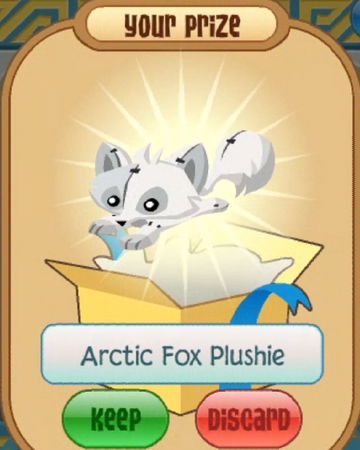 Arctic Fox Plushie | Animal Jam Wiki 