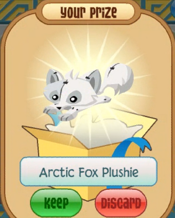 animal jam fox plushie