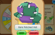 Daily-Spin-Gift Rare-Patched-Hat