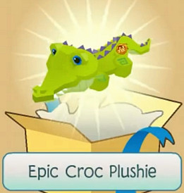 animal jam crocodile plushie