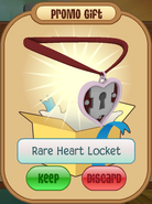 Rare heart locket daily spin