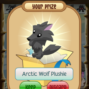 exclusive arctic wolf plushie aj