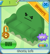 DS Ghostly Sofa green