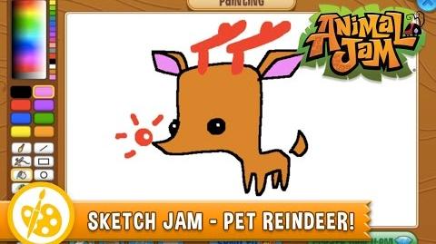 Sketch Jam - Pet Reindeer!